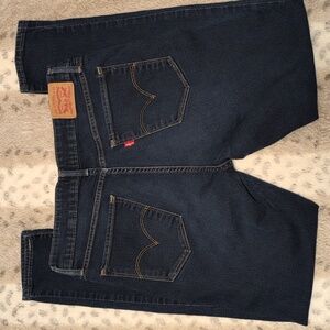 Levi's 711 Dark Blue Skinny Jeans Size 31